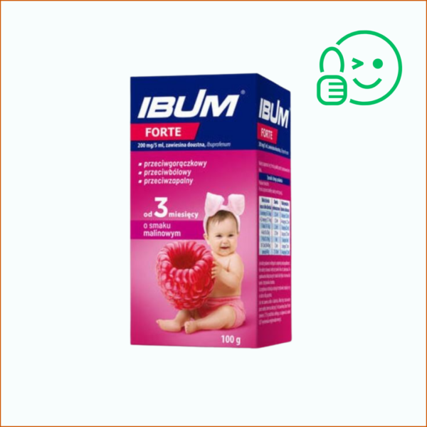 Ibum FORTE o smaku malinowym