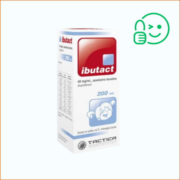 Ibutact o smaku pomarańczowym