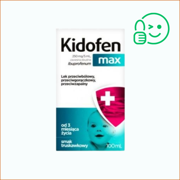 Kidofen max o smaku truskawkowym