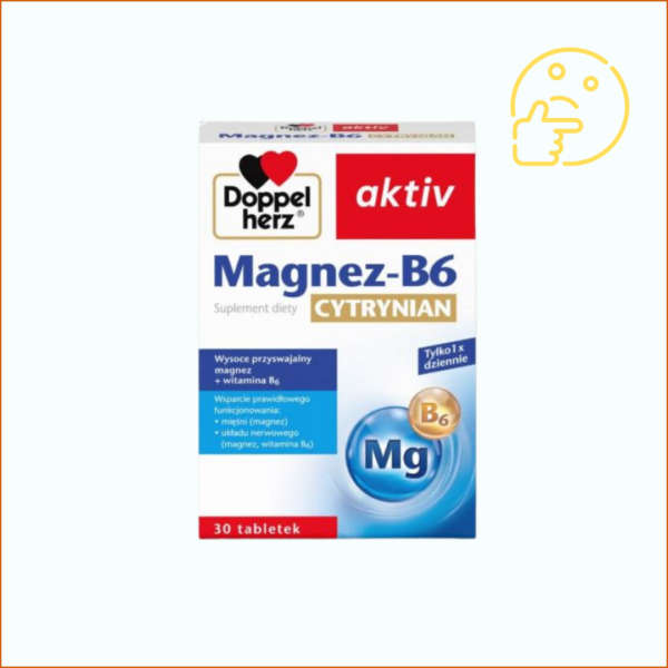 Doppelherz Aktiv Magnez-B6 cytrynian