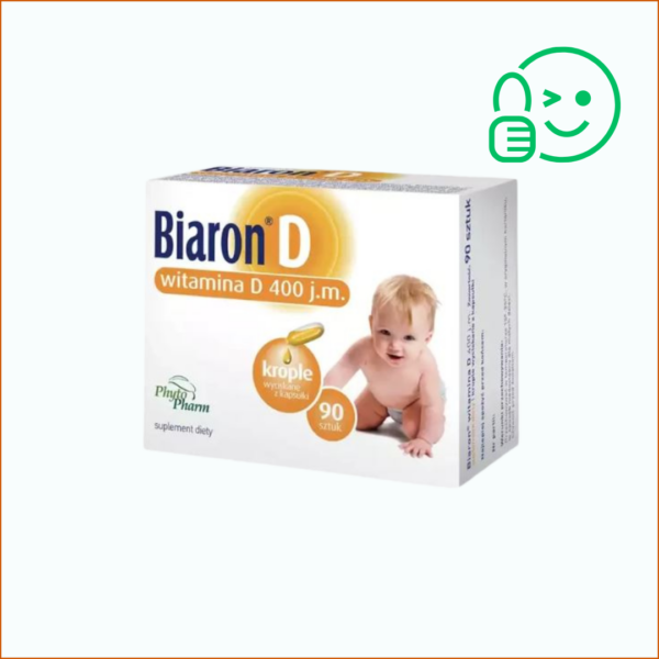 Bioaron D - witamina D3 400 j.m. twist off