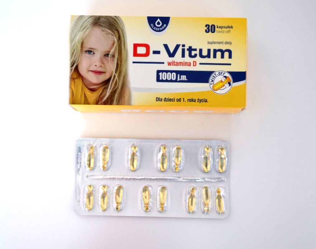 D-Vitum - witamina D3 1000 j.m., twist off - obrazek 2