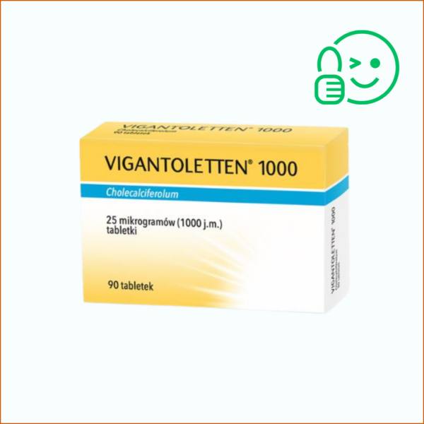 Vigantoletten 1000 - witamina D3 1000 j.m. tabletka