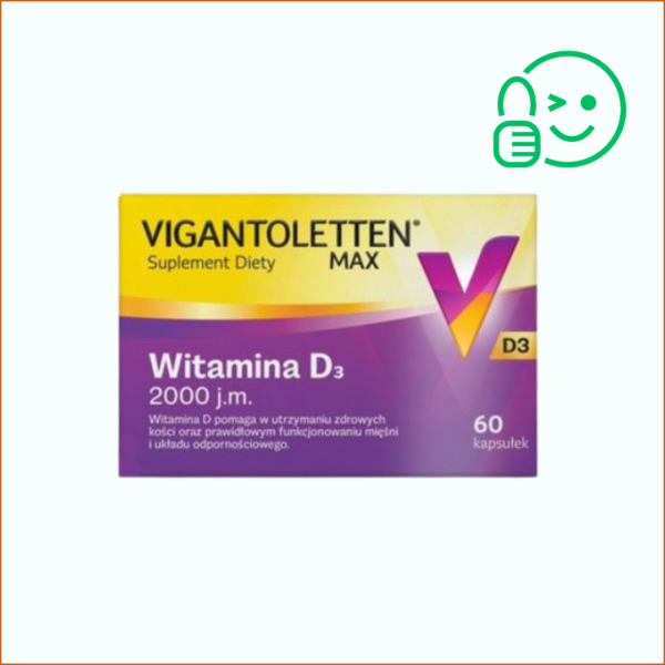 Vigantoletten Max - witamina D3 2000 j.m. kapsułki